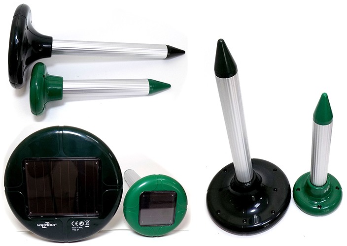 По размеру верхней крышки можно судить, насколько данный отпугиватель меньше, чем модель